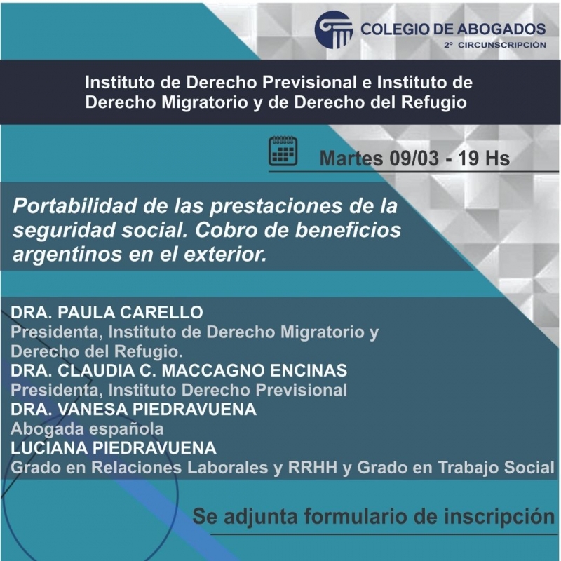 Portabilidad de las prestaciones de la seguridad social. Cobro de beneficios argentinos en el exterior.