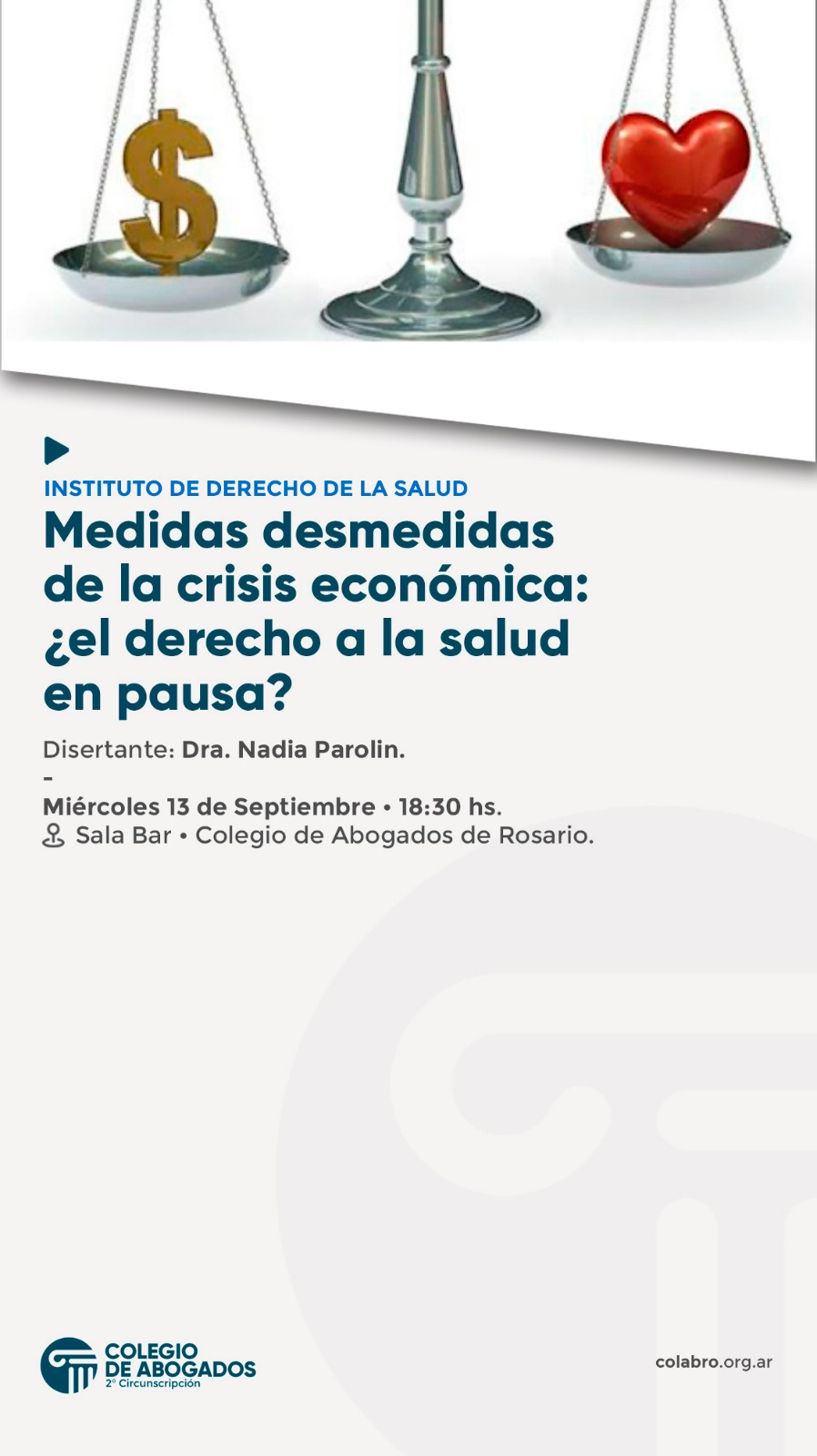 Medidas desmedidas de la crisis económica: ¿el derecho a la salud en pausa? - 13/09/2023