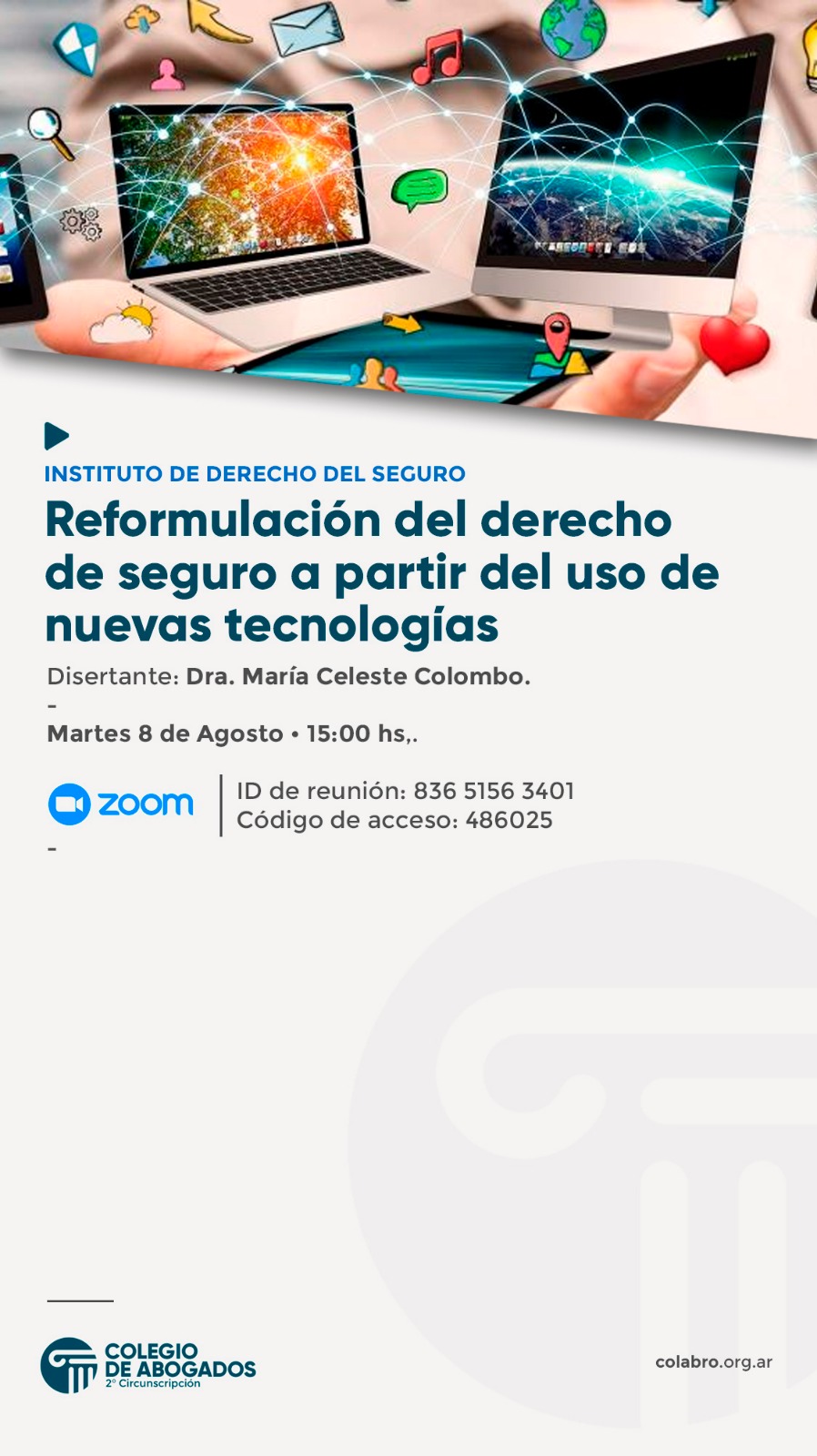 REFORMULACIÓN DEL DERECHO DE SEGURO A PARTIR DEL USO DE NUEVAS TECNOLOGÍAS - 08/08/2023